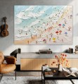 Swimming sport beach summer Room Decor by Knife